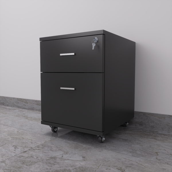 CAJONERA III PLOMO Cajonera basic mini